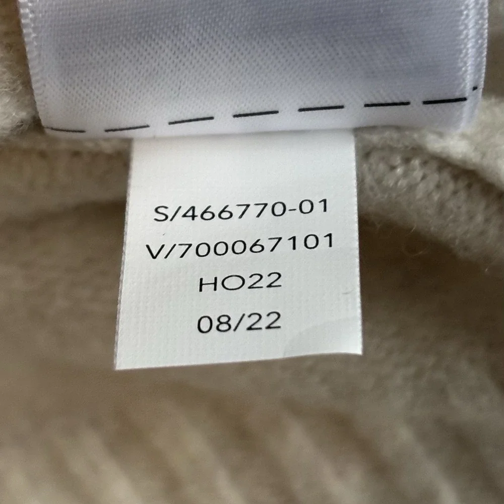 NWT Athleta Westwood Sweater MSRP $169 Oatmeal Neutral XL Wool Blend Minimalist - Picture 8 of 12